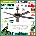 Kipas Siling ELMARK EL921 54" AB Classic Gold