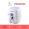 Pensonic PDF-2201 Air Fryer 2.2L Putih & Ungu