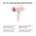 Máy sấy tóc Philips BHC010/00 - Màu hồng, 1200W, bảo vệ chống quá nhiệt
