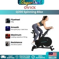 OVICX Q200 Indoor Cycling Bike - Latihan Kardio dan Otot Sahaja dengan Teknologi Bluetooth