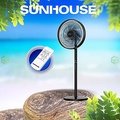 Quạt đứng Sunhouse SHD7346 - 8 cánh, màu đen, công suất 60W