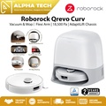 Roborock Qrevo Edge - Robot Vacuum and Mop, Suction Power 18500 Pa, Dual Spinning Mops, PreciSense® LiDAR Navigation