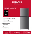 ฮิตาชิ ตู้เย็น 2 ประตู รุ่น HRTN5198MXTH ขนาด 6.4 คิว สีเงิน