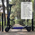 VSETT 9 APEX Electric Scooter - Dual Motor 2800W, 55km/h, Rem Hidraulik, Bateri Lepas Pasang