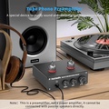 Fosi Audio Box X4 Phono Preamp & Headphone Amplifier Tabung Vakum