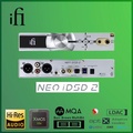 iFi NEO iDSD 2 DAC/Headphone Amplifier - Silver Aluminium, 768kHz/32-bit, DSD512, MQA Full Decoder