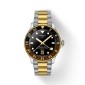 Tissot Seastar 1000 Quartz GMT Jam Tangan Stainless Steel 40mm - Kelabu