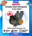Pompa Air Sanyo PWH 137 C S, Pompa Sumur Dangkal Non-Otomatis 125 Watt