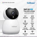 Srihome SH036 Kamera Keselamatan 1296P WiFi - 3MP Super HD, 355° Putaran Penuh, Penglihatan Malam Warna Penuh