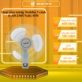 Quạt treo tường Toshiba F-AWZ50VN(H) - Ghi, 15.75 inches, 3 cánh