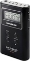 Sangean DT-180 AM/FM Personal Radio - Black, Blue - 56.9g - PLL Digital-Tuning