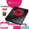 Faber FCC XERA MF30 - Cooker Top Keramik 2000W, Saiz 440x320mm, Berat 2kg