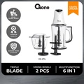 Oxone OX-274 Chopper Blender 6 in 1 Pelumat Makanan