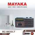 Mayaka RC8830LT Radio Cassette Recorder AM/FM Kaset Jadul
