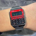 Jam Tangan Kalkulator Vintage Casio CA-500WE-4BDF Digital Watch