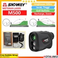 SNDWAY SW-M500 Meteran Laser Golf Range Finder 500m