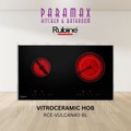 Rubine RCE-VULCAN40-BL Hob Elektrik Vitro-Seramik