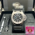 沛納海 PAM01305 Luminor Submersible 47mm 自動機械潛水錶 鈦金屬