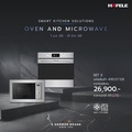 Hafele เตาอบฝังตัว+ไมโครเวฟฝังตัว รุ่น 495.07.128 ซีรีย์มาตรฐาน