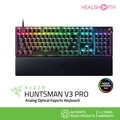 Razer Huntsman V3 Pro - คีย์บอร์ดเกมมิ่งแบบเมคานิคอล 104 ปุ่ม สวิตช์ออปติคัลเจน 2 พร้อมไฟ RGB