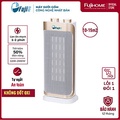 Quạt Sưởi Gốm Ceramic FujiE CH-2100 - Vàng Đồng, 2000W, Kích Thước 20.5x16.2x44.5cm