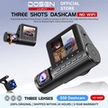 DOSEN S50 Dash Cam 360° HD Triple Lens - Perekodan Perjalanan Canggih untuk Keselamatan Anda