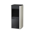 アイリスオーヤマ 大風量セラミックファンヒーター KCH-SM121-W ホワイト スリム設計 人感センサー搭載