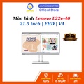 Màn hình Lenovo L22e-40 21.5 inch FHD VA 75Hz - Thiết kế viền mỏng, bảo vệ mắt
