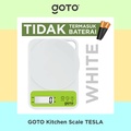 Goto Tesla Timbangan Digital Kue Bumbu Dapur Charge USB - Eco White