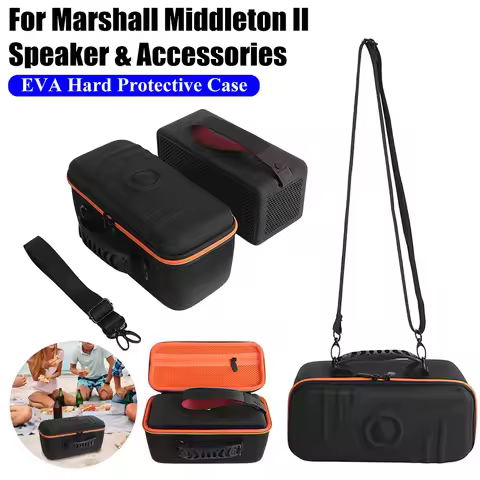 Marshall Middleton II 藍牙喇叭 攜帶式防水喇叭 IP67 30小時續航 古銅黑/奶油白