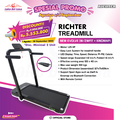 Richter Evolve Treadmill - Alat Fitness Elektrik untuk Latihan Rumah