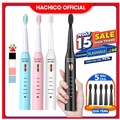 Bàn chải điện Hachico Sonic X8 Pro - Bàn chải đánh răng điện cao cấp, chống nước IP-X7, 32000 rung/phút