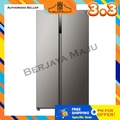 Hitachi HRSN9552DXMY Peti Sejuk Side by Side 525L Inox