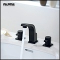 Keran Mixer Wastafel Paloma FCP 9236 Matte Black - Keran Air Panas Dingin
