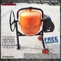 pazto 125 LITER Mesin Pengaduk Semen Molen Concrete Mixer