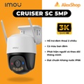 Imou Cruiser SC 5MP CCTV Outdoor - Kamera Pengawasan Berwarna Malam dengan Penjelmaan Pintar