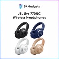 JBL Live 770NC Headphone Over-Ear NC - Hitam, 40mm Driver, Bluetooth 5.3, ANC, 65 Jam Bateri