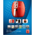 Trio TAF-723 Air Fryer 2.6L Merah - Penyelesaian Memasak Cepat dan Sihat