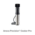 Anova Precision Cooker Pro - Sous Vide Cooker 1200W, Stainless Steel & Teflon-coated Aluminum, Kapasiti Air 26L, IPX7 Waterproof