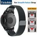Amazfit Falcon Rugged Smartwatch - 1.28" AMOLED Display, Titanium Case, 20ATM Waterproof, Supersonic Black