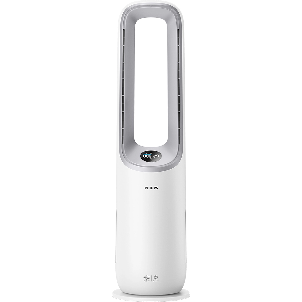 Máy lọc không khí và quạt Philips AMF765/30 - Trắng, xám | 70m² | Bộ lọc NanoProtect HEPA