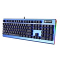 Sades Sickle Mechanical Gaming Keyboard - Papan Ketik Gaming Full-size dengan Backlighting LED Biru dan RGB Side Lighting