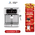 Worldtech WT-CM404 เครื่องชงกาแฟเอสเพรสโซ่ อัตโนมัติ หน้าจอสัมผัส สีเงิน ความจุ 1.6 ลิตร