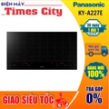 Bếp từ đôi Panasonic KY-A227E - Đen, 74.2cm x 40cm, 3200W, cảm biến hồng ngoại IR