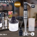 Bộ máy xay cầm tay 4 món Sokany 768-4 - Dụng cụ nhà bếp đa năng, tiện lợi