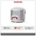 Maspion MRJ 1808 SS Rice Cooker 1.8L Stainless Steel