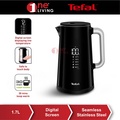 Tefal KO8508 1.7L Smart’N Light Seamless Digital Screen Electric Kettle - Hitam