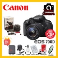 Canon EOS 700D DSLR Camera - APS-C CMOS Sensor, EF/EF-S Mount, 18MP, Vari-angle LCD Touchscreen