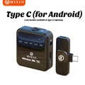 mixio T9 Mikrofon Nirkabel Lavalier