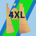 Jamblang Studio Pola Instan Outer Kardigan XXS-4XL Alat Jahit